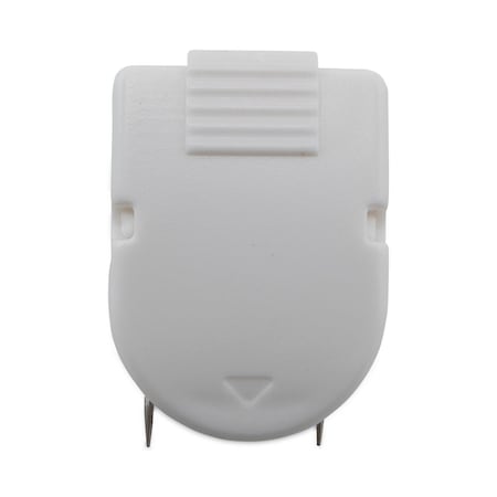 Advantus Wall Clips for Fabric Panels, 40 Sheets, White, PK20 75301